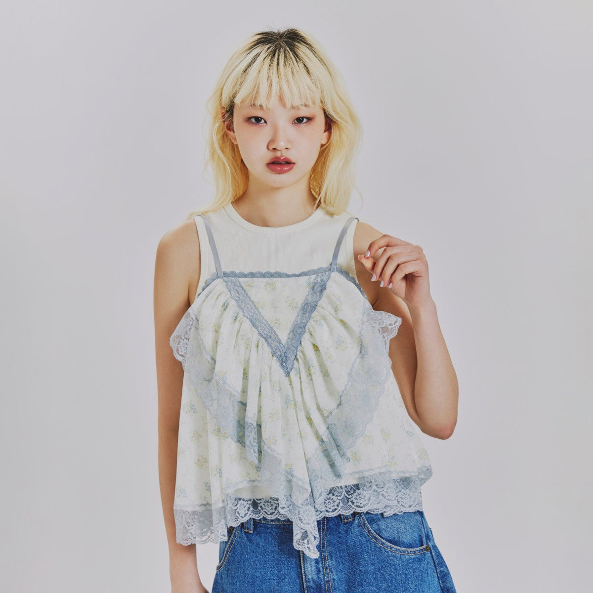 Panel Lace Cami
