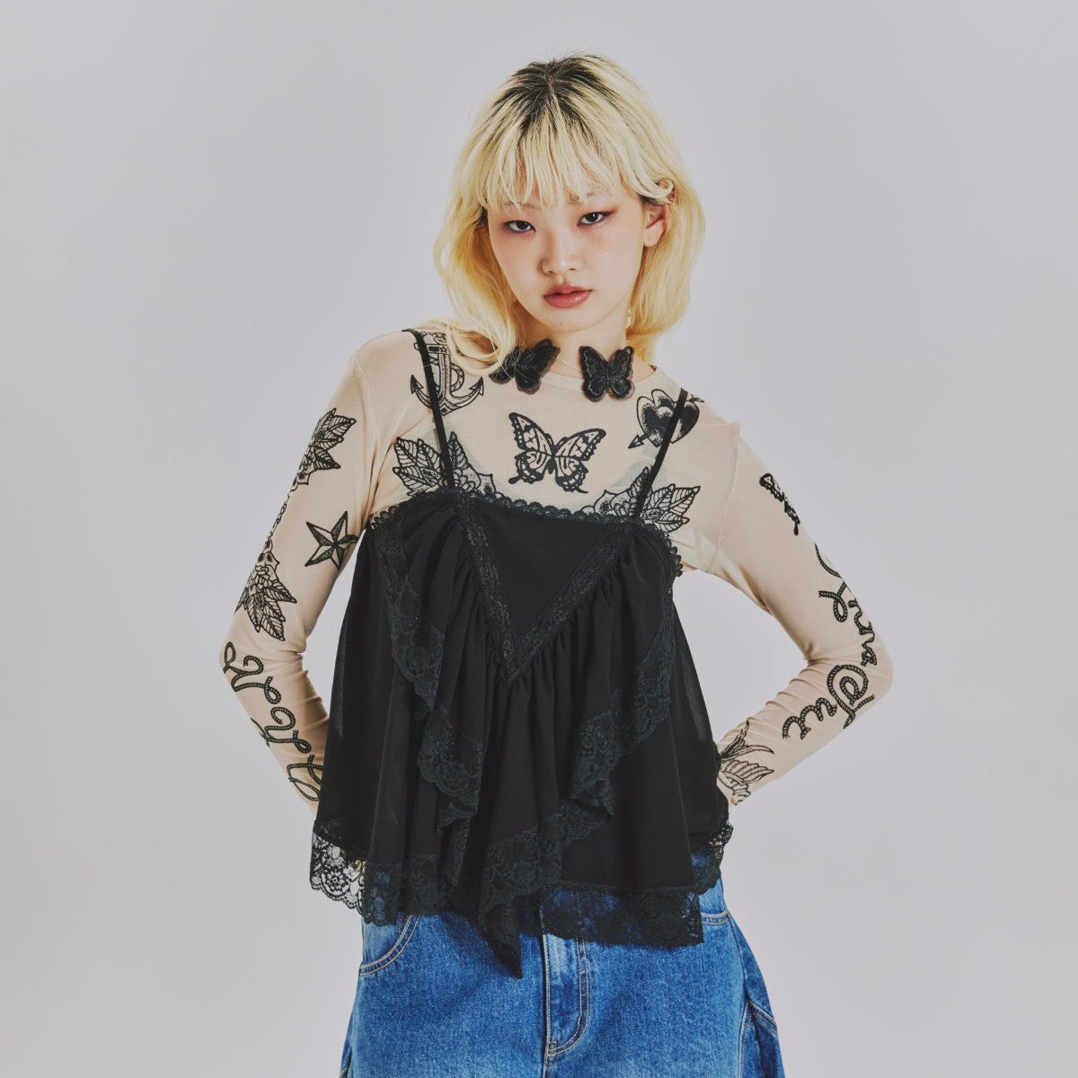 Panel Lace Cami