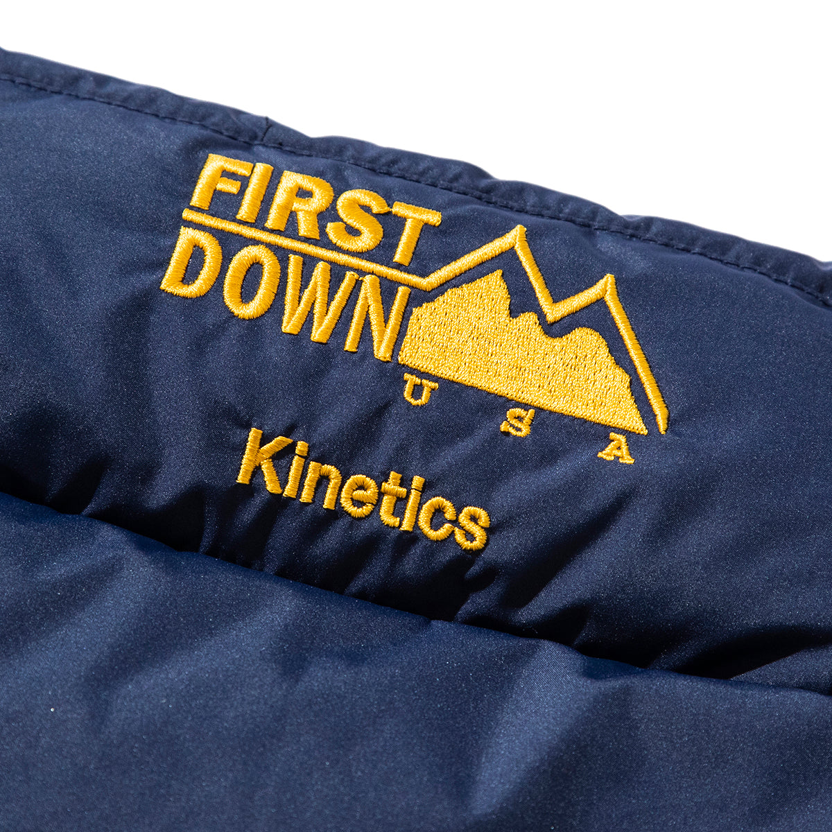 Kinetics × FIRST DOWN BUBBLE DOWN VEST MICROFT(R) – Kinetics