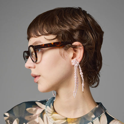 FRINGE PEARL EARRING