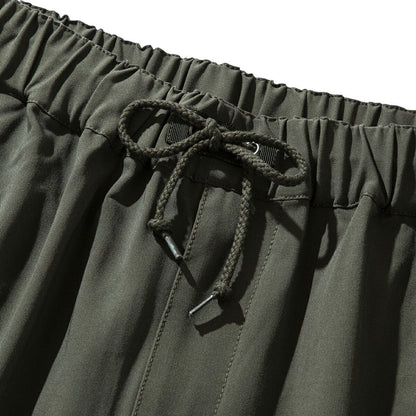 4WAY DRY GABA STRETCH 4/10 MILITARY PANTS