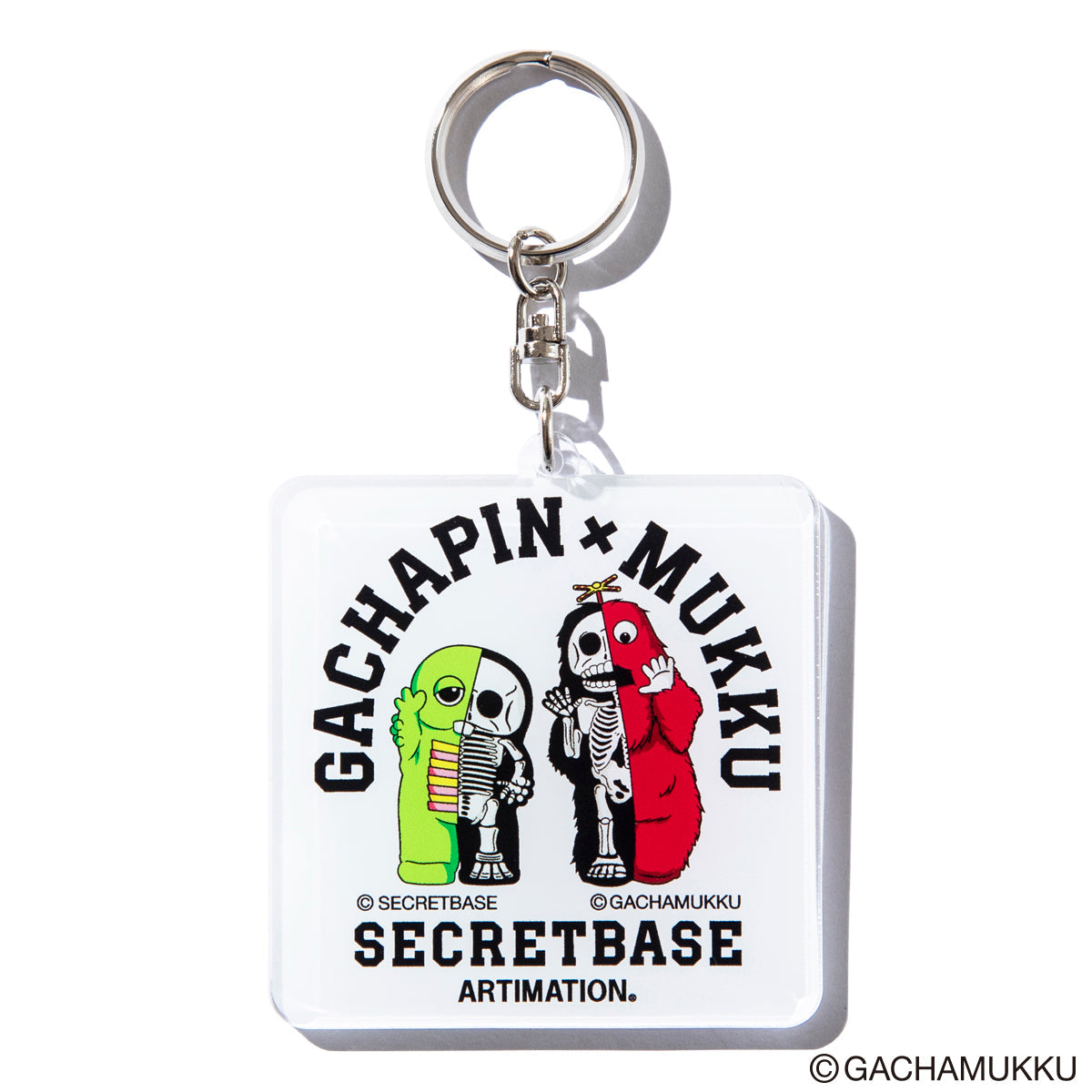 <GACHAPIN & MUKKU×ARTIMATION> G & M KEY HOLDER