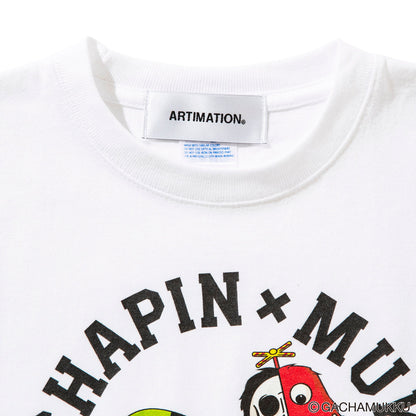 <GACHAPIN & MUKKU×ARTIMATION> G & M S/S KIDS TEE