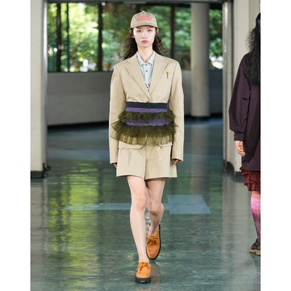 TULLE FRILL BELT