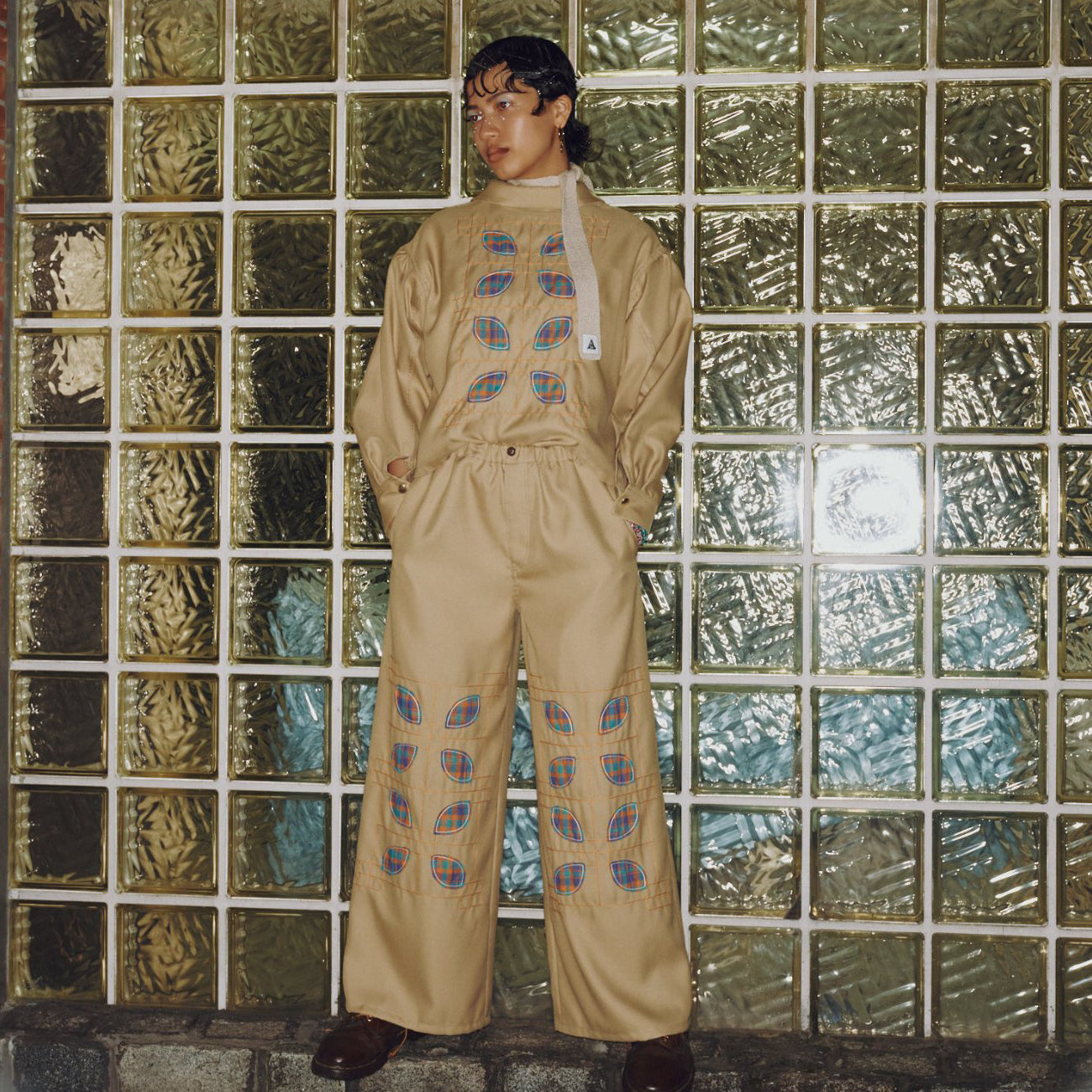 ZIP EMROIDERY JACKET