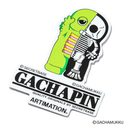 <GACHAPIN & MUKKU×ARTIMATION> G & M STICKER SET