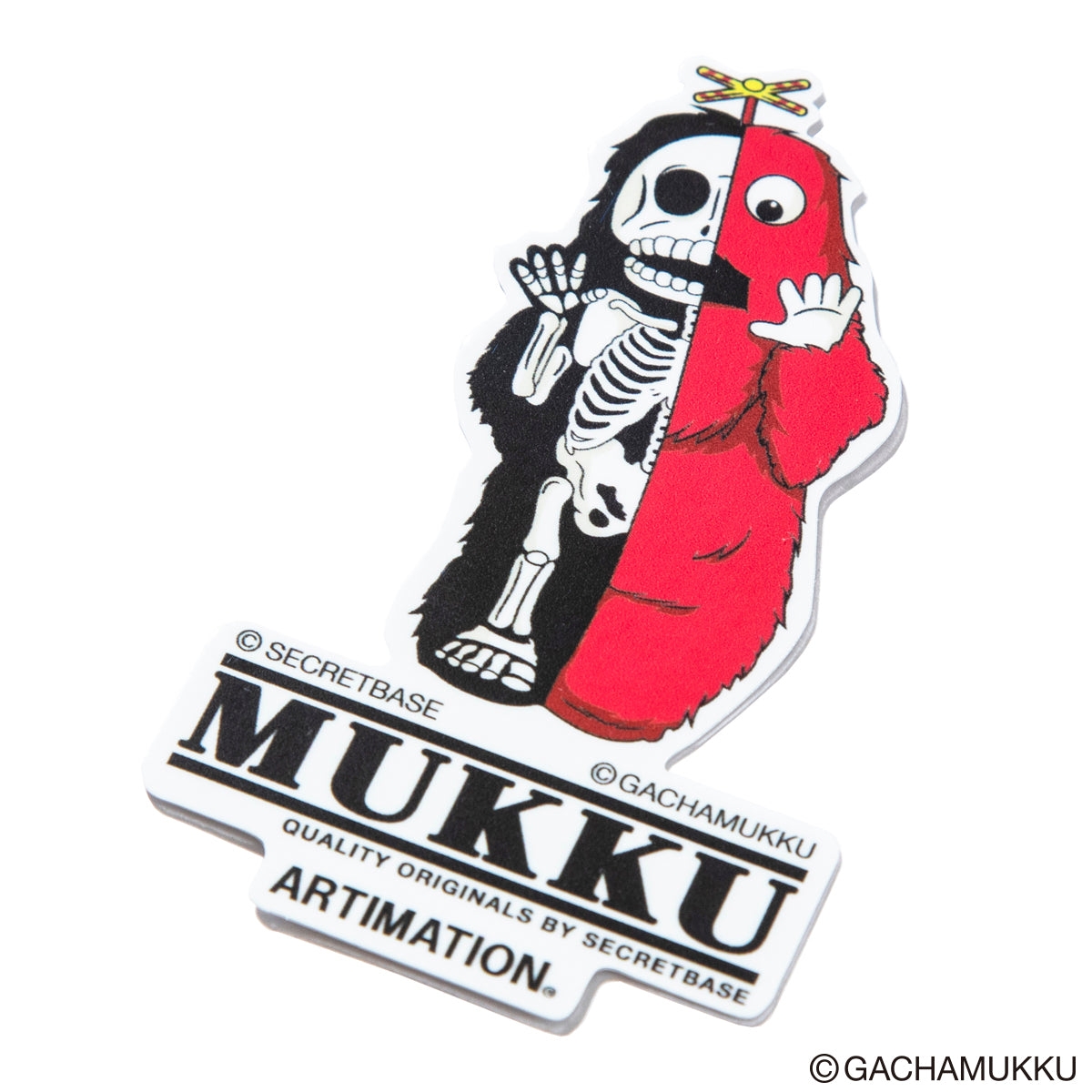 <GACHAPIN & MUKKU×ARTIMATION> G & M STICKER SET