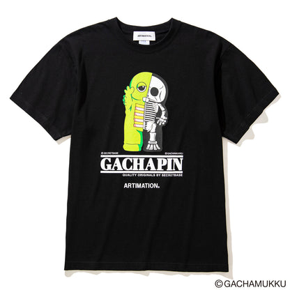 <GACHAPIN & MUKKU×ARTIMATION> GACHAPIN S/S TEE