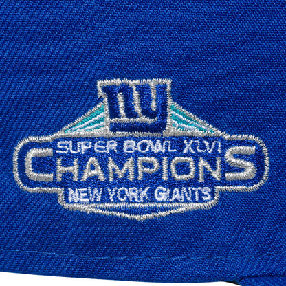 NFL NEW YORK GIANTS SUPER BOWL XLVI 2011 CHAMPIONS SIDE PATCH 59FIFTY