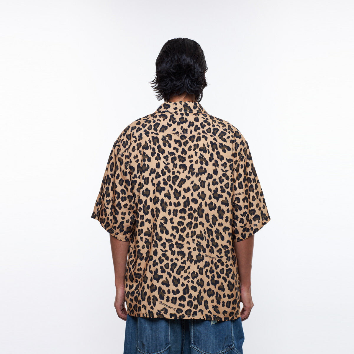 LEOPARD RAYON SHIRT