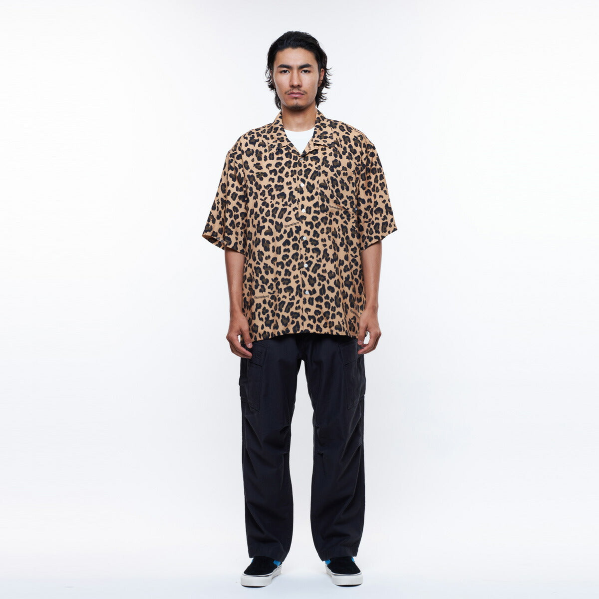 LEOPARD RAYON SHIRT