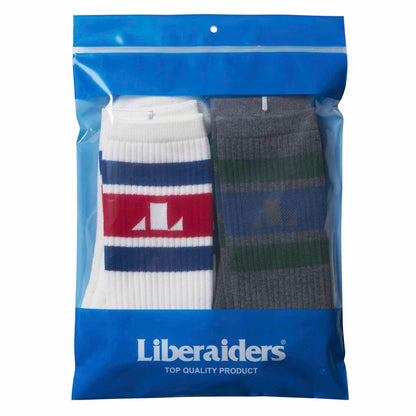 2-PACK LINE SOCKS