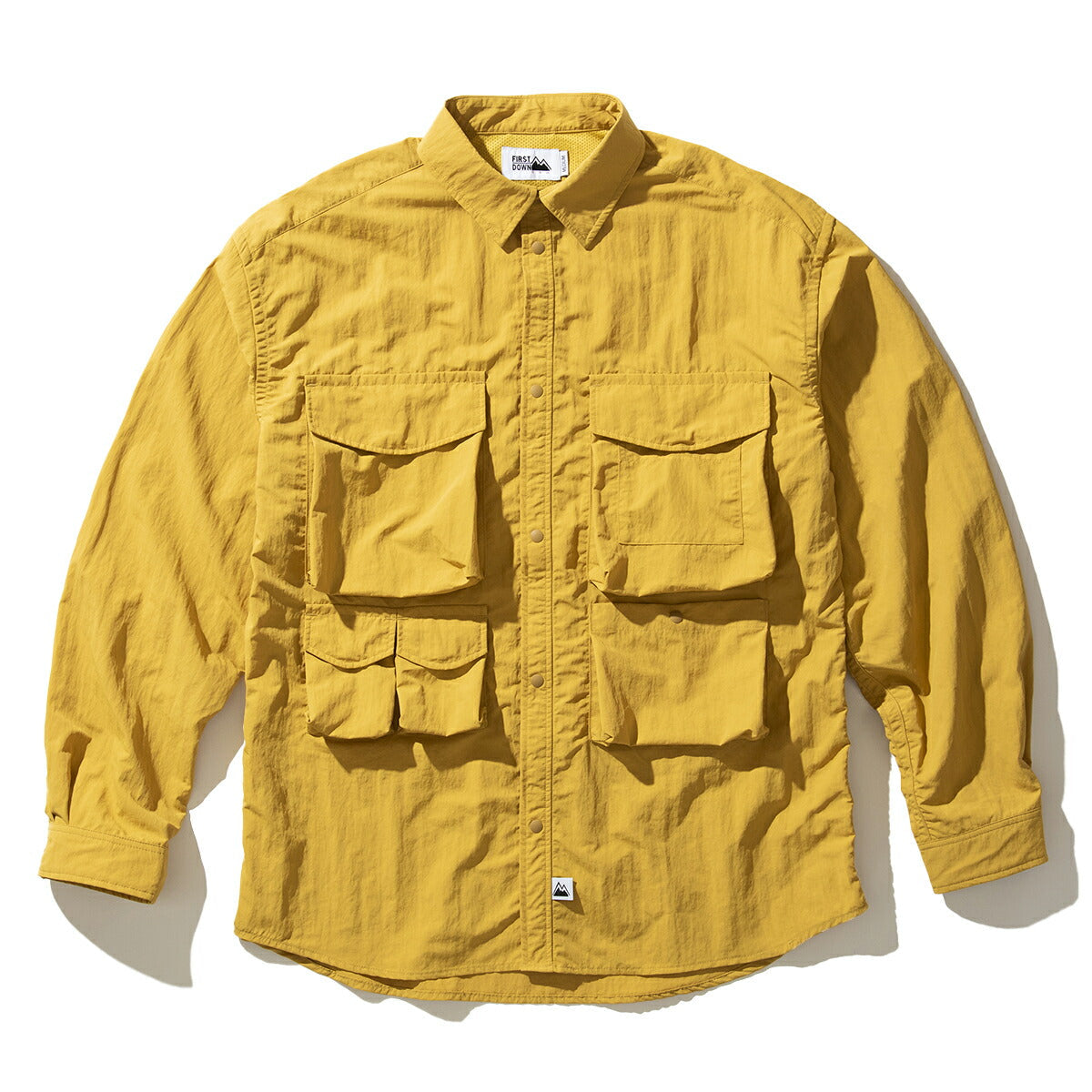 FIRST DOWN VENTILATION L/S SHIRTS TASLAN NYLON