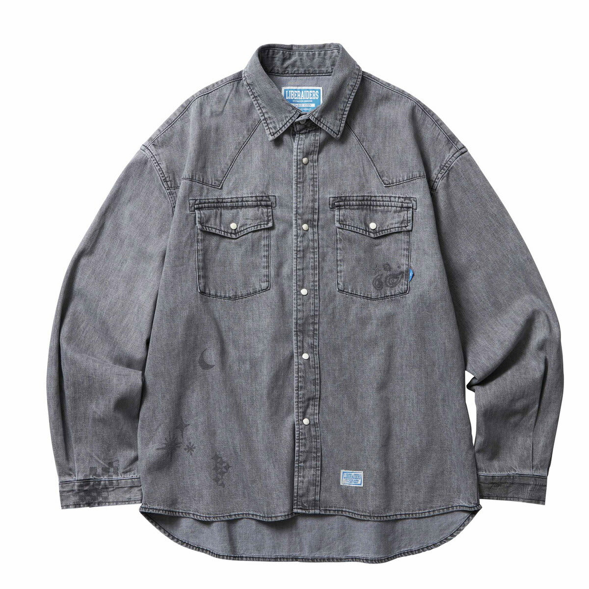 VINTAGE WASH DENIM SHIRT