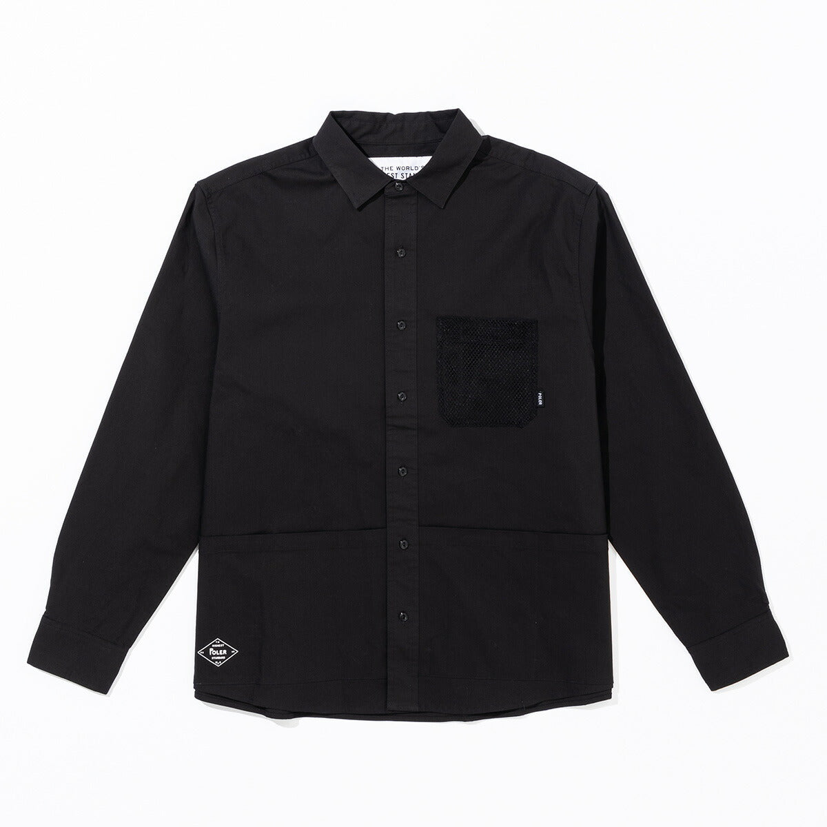 STRECH MULTI POCKET L/S RELAX FIT SHIRT JKT